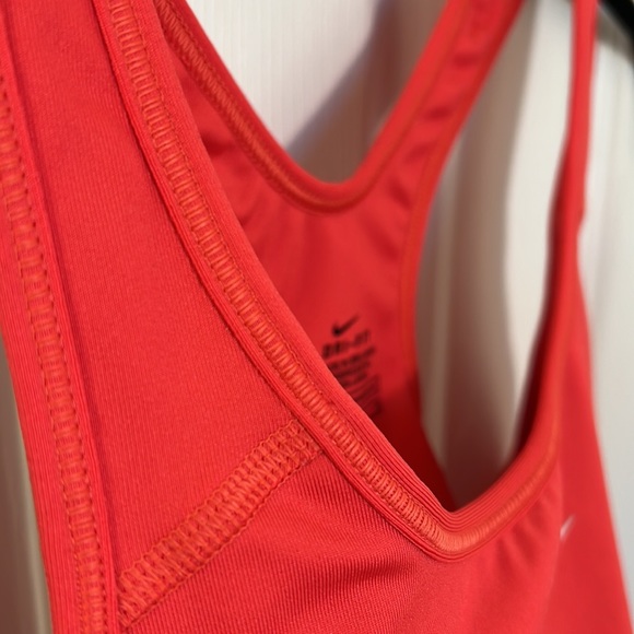 Coral Nike Dri-Fit Sports Bra - Picture 5 of 5